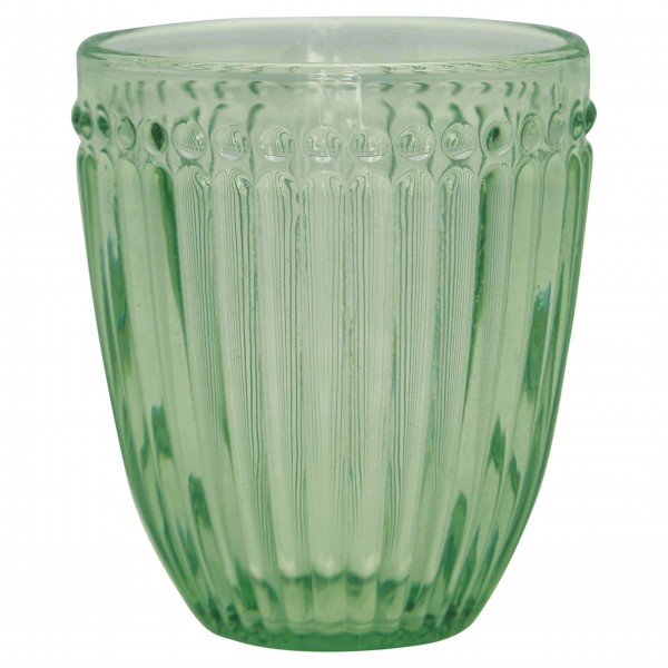 GreenGate Wasserglas "Alice" (Pale Green)