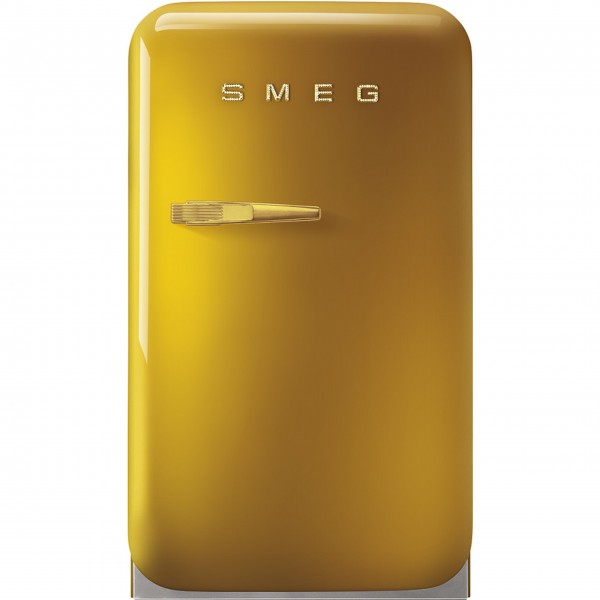 smeg Minibar "50's Retro Style" FAB5 (Gold / Swarovski) Tür rechts