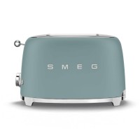 smeg 2-Schlitz-Toaster "50's Retro Style" - 19,5x31x20 cm (Emerald Green)