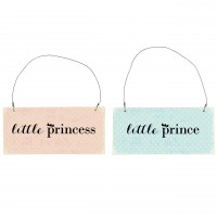 Für kleine Prinzen & Prinzesinnen - Schild von Ib Laursen