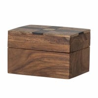 Bloomingville Box mit Deckel "Cemile" - 6,5cm (Braun) 