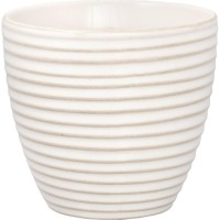 GreenGate Latte Cup "Dunes" - 10x9 cm (Weiß)