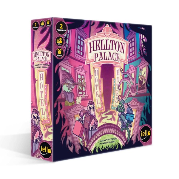 Gesellschaftsspiel "Hellton Palace" von iello