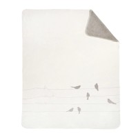 Decke "LIVING - Vögel" - 150x200cm (Creme/Beige) von räder Design