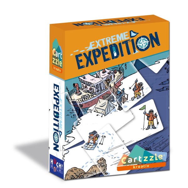 Familienspiel "Cartzzle - Extreme Expedition" von HUCH!