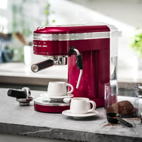KitchenAid "Artisan" Halbautomatische Espressomaschine (Empire Rot)