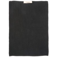 Ib Laursen Mynte - Geschirrtuch "Knitt" (Black)