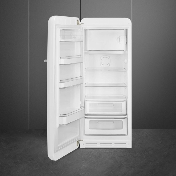 smeg Kühlschrank "50's Retro Style" FAB28 (Weiß) Tür links