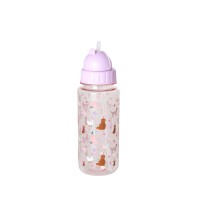 rice Kindertrinkflasche "Animal" (Lavendel)