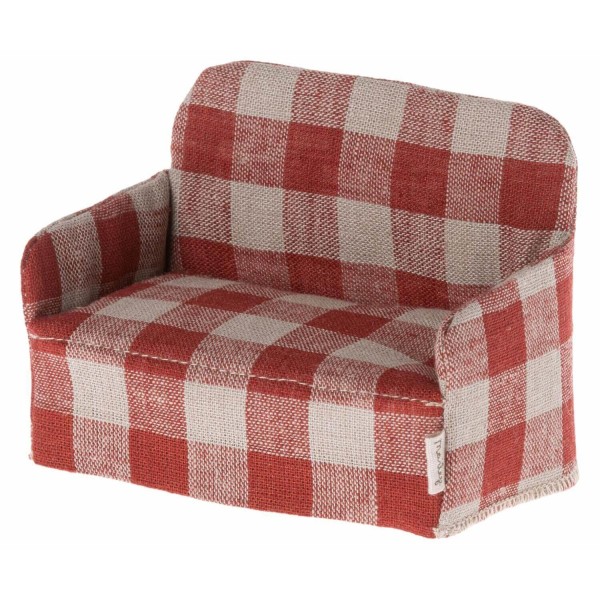 Maileg Sofa für Mäuse - 8 cm (Rot)