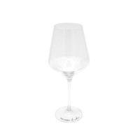 Weinglas "Das Leben ist schön" - 490 ml (Transparent) von Eulenschnitt
