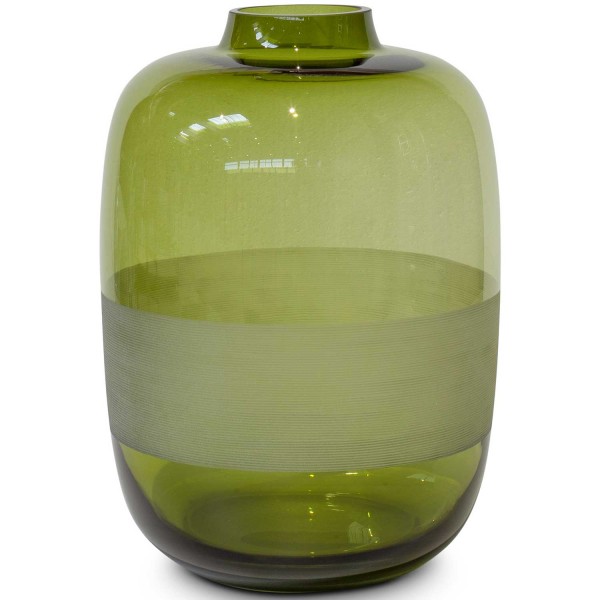 Vase "Lune" - Ø21 cm (Grün) von fleur ami