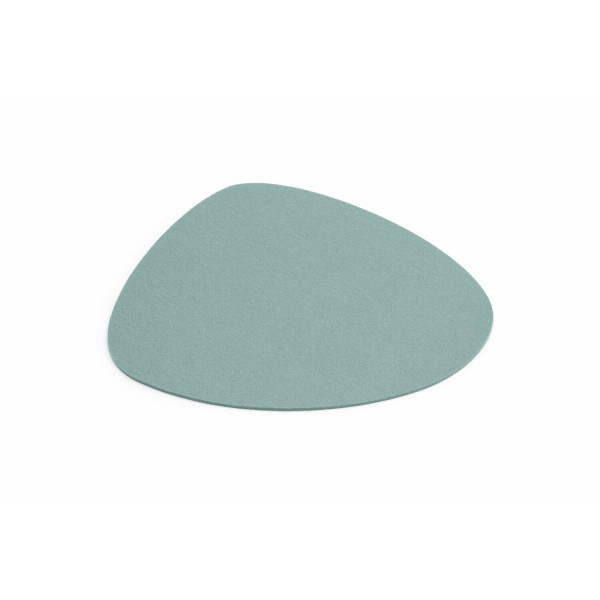 Filz-Untersetzer "Stone" - 34x29 cm (Hellblau/Aqua) von HEY-SIGN