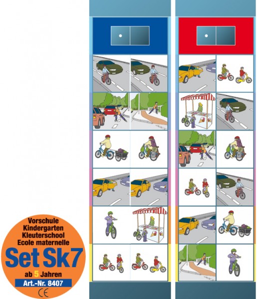 Lernspiel "Set SK 7 Verkehrserziehung" von Oberschwäbische Magnetspiele