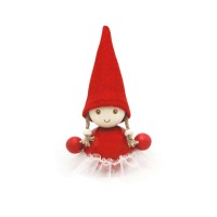 Elf-Figur "Ballerina" - 9 cm (Rot) von aarikka