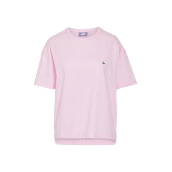 Kurzarm Shirt für Damen "Colette Uni" (Cherry Blossom) von Essenza