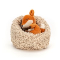 Jellycat Kuscheltier Fuchs "Hibernating Fox" mit Bett