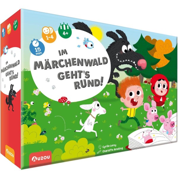Kinderspiel "Im Märchenwald geht's rund!" von AUZOU