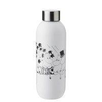 Trinkflasche "Keep Cool - Moomin" - 750ml (Soft White) von Stelton