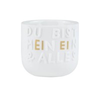 Eierbecher "Ein & Alles" (Weiß) von räder Design