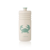 Trinkflasche "Lionel Statement - Oh crab" - 500 ml (Sandy) von Liewood