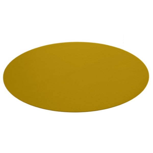 Filz-Teppich rund "Bigdot" - ∅150cm (Gelb/Curry) von HEY-SIGN