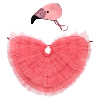 Kinderkostüm "Flamingo" - 3-6 Jahre (Pink) von Meri Meri