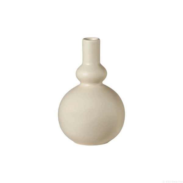 Vase rund "Como" - 15,5 cm (Creme) von ASA