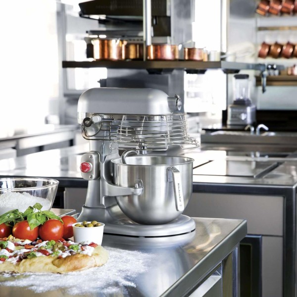 KitchenAid "Professional"  Küchenmaschine mit Schüsselheber (Silber) 6,9 L