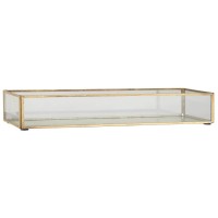 Ib Laursen Glasbox - Offen 13x40 cm (Gold)