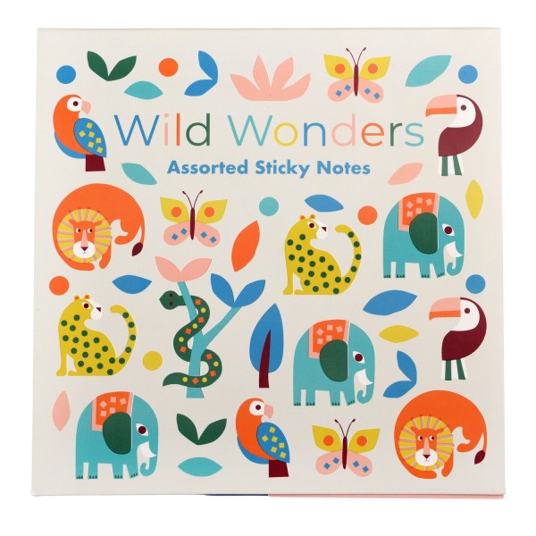 Selbstklebende Notizzettel "Wild Wonders" von Rex LONDON