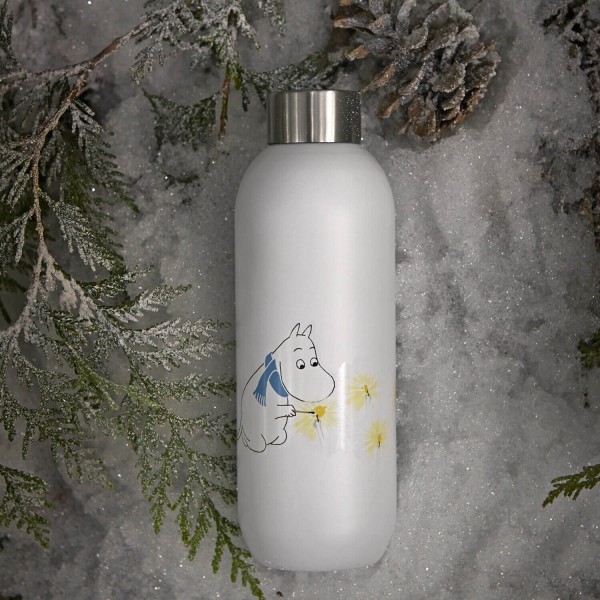 Trinkflasche "Keep Cool - Moomin" - 750ml (Frost-Weiß) von Stelton