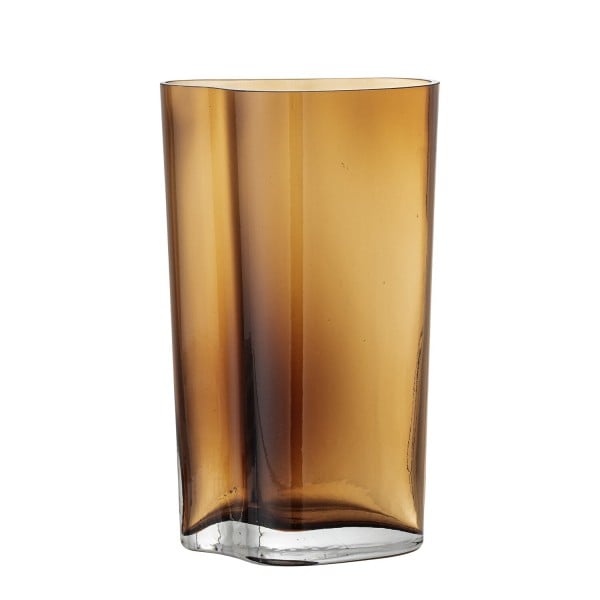 Bloomingville Glas-Vase "Benia" (Braun)