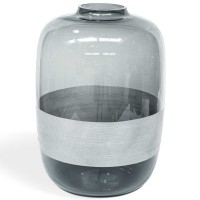 Vase "Lune" - ø 30 cm (Grau) von fleur ami