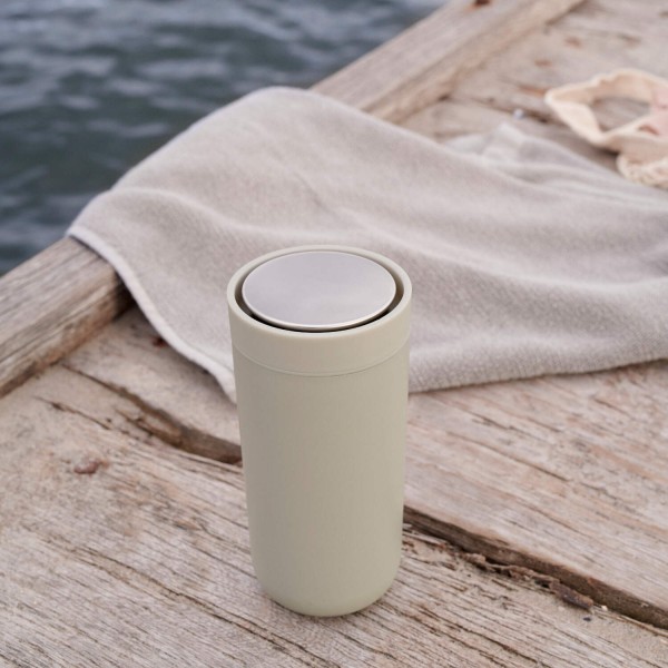 Stelton Thermobecher "To-Go Click" - 400 ml (Soft Sand)