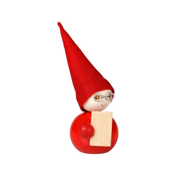 Elf-Figur "Wise" - 9 cm (Rot) von aarikka