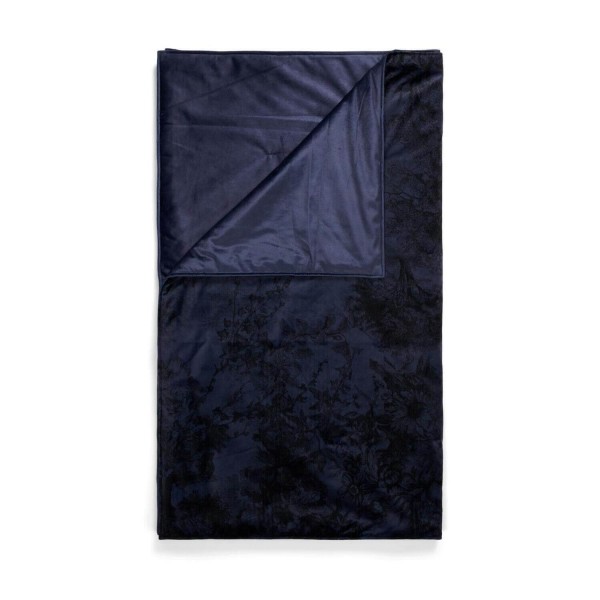 Plaid "Aurelie" - 135x170cm (Nachtblau) von Essenza
