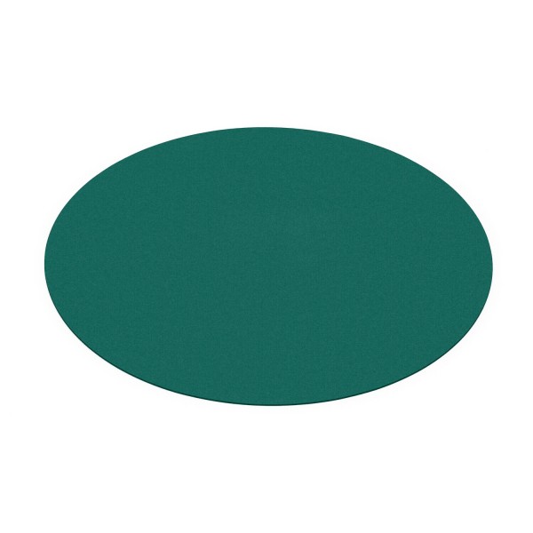 Filz-Teppich rund "Bigdot" - ∅120cm (Grün/Jade) von HEY-SIGN
