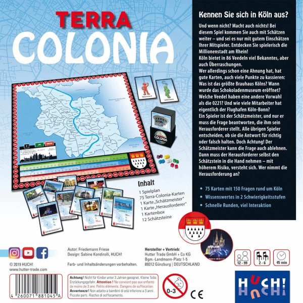 Familienspiel Terra Colonia von HUCH!