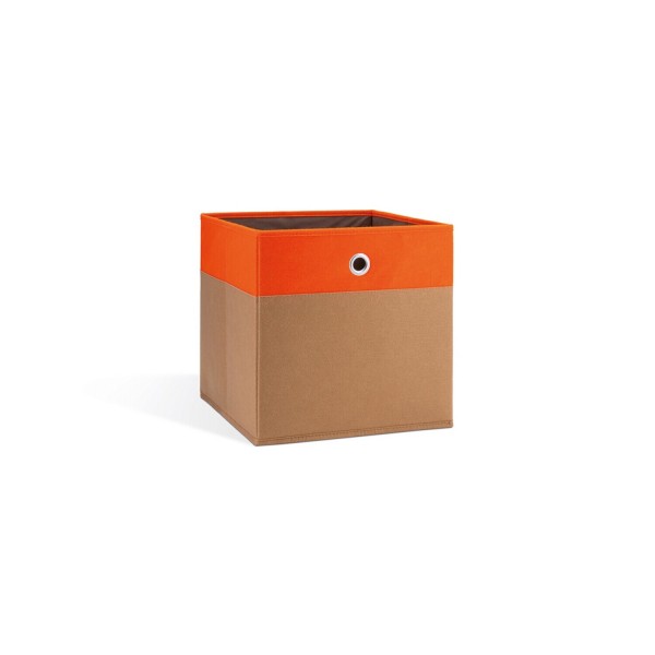 Faltbox "Tosca" (Braun/Orange) von Remember