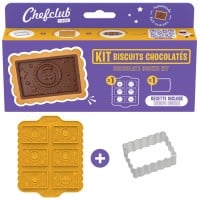 Schokoladen-Keks-Set - 3 tlg. von Chefclub Kids