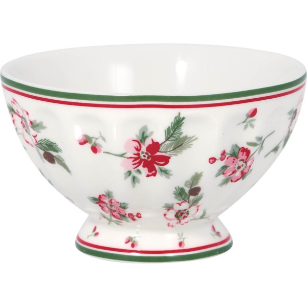 GreenGate French Bowl "Astrid" - 180 ml (White)