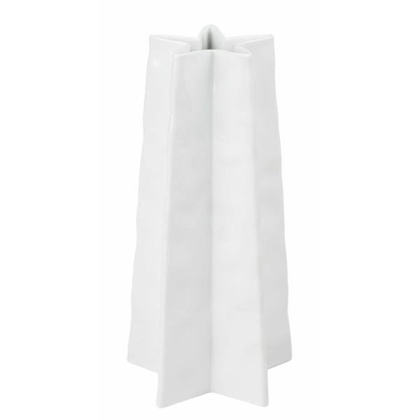 Vase "XMAS - Stern" - 25 cm (Weiß) von räder Design