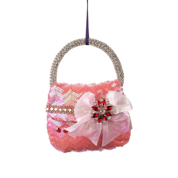 Weihnachtsanhänger "Tasche" (Rosa) von Gift Company