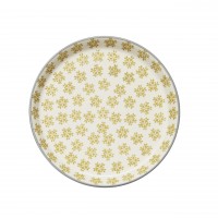 Teller "Gatherings" (Gold) von Creative Collection by Bloomingville