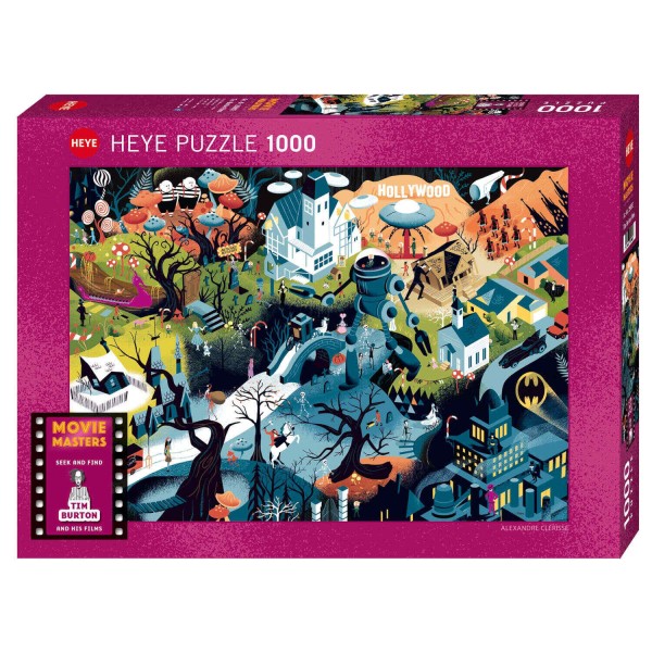 Puzzle "Tim Burton Films" von HEYE