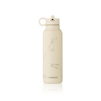 Wasserflasche "Falk - Dog" - 500 ml (Sandy) von Liewood