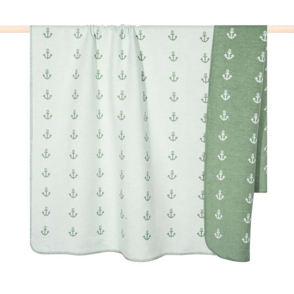 Decke "Marina" - 200x150 cm (Mintgrün) von pad