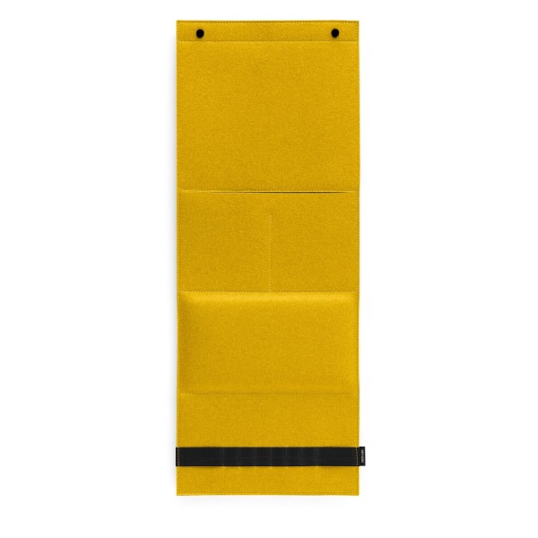 Filz-Wandorganizer - 31x80x3 cm (Gelb/Curry) von HEY-SIGN