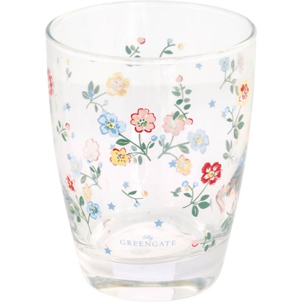 GreenGate Wasserglas "Adelena" - 300 ml (Weiß)